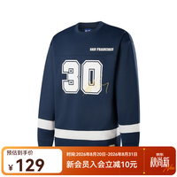 NBA 官方杨瀚森/库里/东契奇男女运动冰球服早秋长袖T恤上衣polo衫 库里