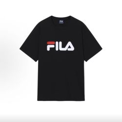 FILA 圆领套头短袖T恤