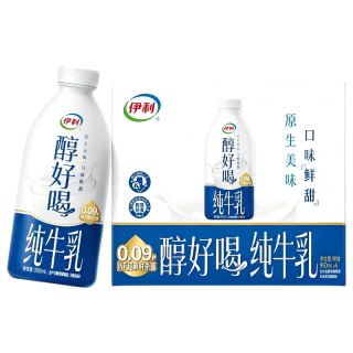 伊利 醇好喝纯牛乳 INF工艺 950ml*6盒 全脂牛奶