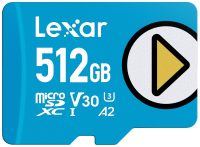 雷克沙 LMSPLBL51 Play系列 160MB/s读取 512GB microSD卡