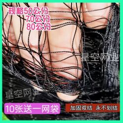 加粗黑色尼龙网防护网防虫网长虫网防蛇网辣条养殖场地果园包围网