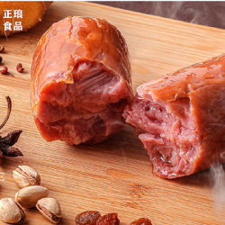 正琅 青岛老火腿 果木熏烤开袋即食 300g/根