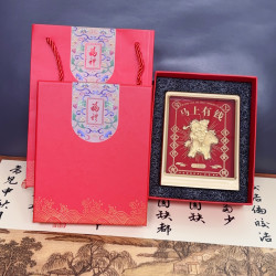马年马上有钱摆件