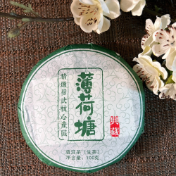 薄荷塘普洱茶生茶云南大叶种七子饼高山茶叶典藏易武小饼云南茶叶