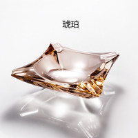 大号轻奢水晶烟灰缸家用客厅个性创意灰缸高档大码办公室玻璃烟缸