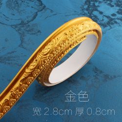 美边线自粘pvc装饰线条镜框相框边框电视背景墙石膏线条吊顶自贴