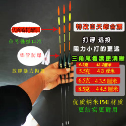 小付路滑优质白天浮漂高清清晰三角尾远投路滑漂专业滑漂耐用