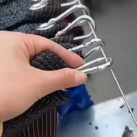 遮阳网挂钩专用防晒网卡扣滑动卷拉遮阳网卷起来挂钩镀锌挂钩卡扣