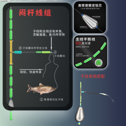 闷竿绷尖钓法主线线组（流水钓法利器）（5件包邮)