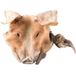 歩凤特产风干腊肉咸猪头肉猪脸耳朵（整只3-10斤)