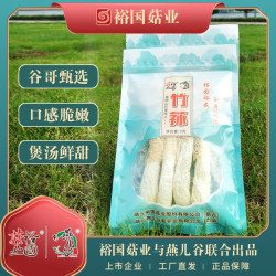 裕国 菇业竹荪干货9克/袋鲜嫩食用菌深山种植自然美味肉厚无硫