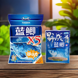 经典新三样野钓鱼饵野战蓝鲫X5谷动力香垂钓草鱼鲫鱼饲料钓鱼饵料