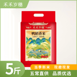 禾禾 五常生产五常产地直达黑龙江新米锁鲜鸭稻香米2.5kg