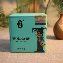 福鼎陈皮老白茶新会陈皮丝2023年净含量75g/罐 陈香馥郁 口感醇厚