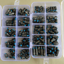 100枚盒装克度铅皮卷快速铅坠刻度铅皮套装垂钓配件铅座钓鱼用品