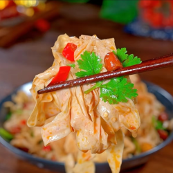 干豆皮凉拌 爆炒 火锅 多种吃法传统乡村美食 大豆素肉