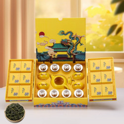 铁观音礼盒装武夷山红茶叶组合套装配茶具私人定制logo茶礼