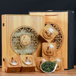 节日送礼2024新茶安溪浓香型铁观音茶叶乌龙茶高档礼盒装500g