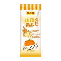 陈克明 山药南瓜儿童面30g 赠5袋