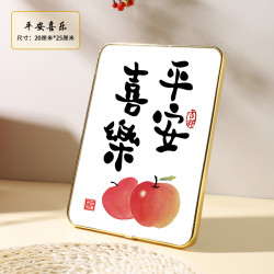 高端大气款装饰画摆台客厅学习很苦高颜值上档次相框摆件10寸摆