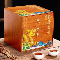 {专属}节日送礼礼品茶叶礼盒装高档四层金骏眉大红袍茶叶组合定制