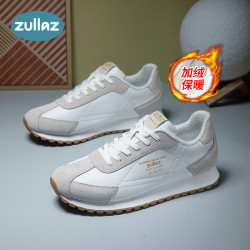 zuiiaz2026全皮面阿甘鞋情侣休闲时尚运动软底百搭跑步透气男女鞋