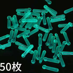 （50枚）高透 水晶倍力漂座漂座硅胶浮漂座插漂坐