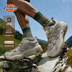 Dickies 男鞋春季新款复古百搭低帮鞋户外耐磨休闲增高厚底老爹鞋