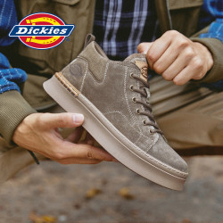 Dickies 板鞋男2026夏季复古厚底防滑男鞋百搭鞋中帮男款户外鞋子