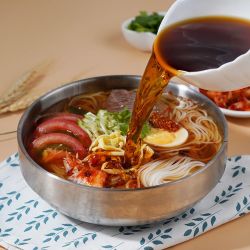 延边正宗朝鲜冷面380g*3袋装凉拌面汤料延吉大冷面劲道酸甜特色