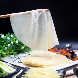 榆林镇筋饼4袋*350克（80张）超薄早餐饼，卷饼。