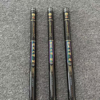 捍卫江湖炮杆逗钓打窝竿传统钓长杆短线轻细10米11米12米13米14米