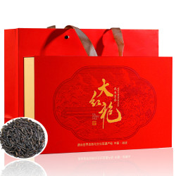 大红袍茶叶新茶浓香型醇厚耐泡乌龙茶独立小包装礼盒装250g