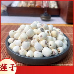 抽芯计划白莲子干货精选干莲子新货颗粒饱满口感粉糯可搭红枣乡村