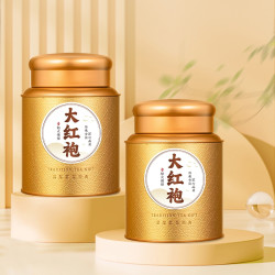 武夷山岩茶大红袍茶叶果香 花香型 罐装大红袍茶叶