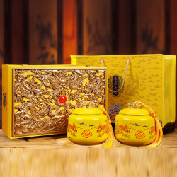 强韵 茶叶礼盒小种红茶茶浓香型年货节送礼送长辈礼品茶