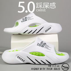 2026新款夏季凉拖鞋男潮流防滑居家一字拖户外运动按摩拖鞋男款