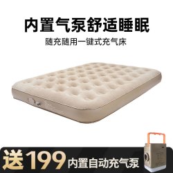 佳嘉优 自动充气床垫帐篷户外睡垫懒人露营打地铺野营便携家用气垫床双人