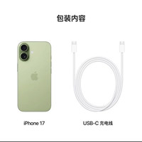 Apple iPhone 17 5G手机 鼠尾草绿色256G