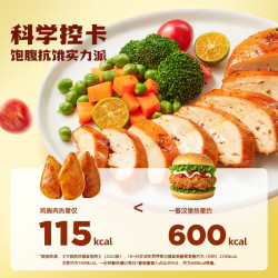 王小卤 开袋即食 鸡胸肉100g-黑胡椒味*5袋
