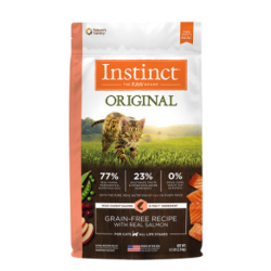 Instinct 经典无谷系列 三文鱼配方猫粮 10磅