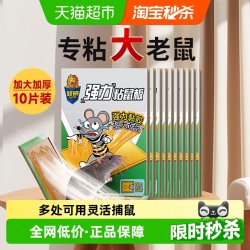 超威 粘鼠板10片 强力粘鼠板 老鼠贴 10片装