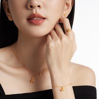 周大福 EOF1674 足金黄金手链