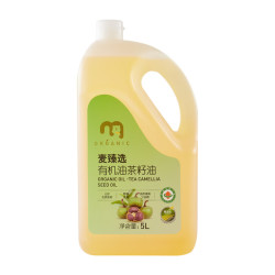 麦臻选 有机油茶籽油 5L
