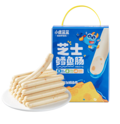 小鹿蓝蓝 宝宝零食深海鳕鱼肠 芝士味 300g