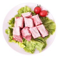 移动端：爱森 冷鲜猪肉 新鲜生猪肉切块肋排 排骨450克/盒