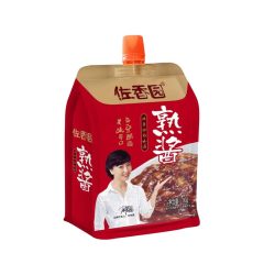 佐香园 黄豆酱450g多袋东北大酱豆瓣酱沾葱沾菜蘸酱熟酱即食下饭酱