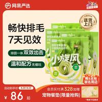 网易严选 猫用小旋风排毛冻干猫咪零食40g*4盒