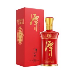 潭酒 红潭53度500ml酱香型大曲坤沙白酒年份版本随机发高粱泸州