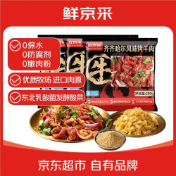鲜京采 齐齐哈尔风味烤肉套餐2.76斤 烧烤露营空气炸锅食材
